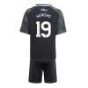Baby Fußballbekleidung Aston Villa Jadon Sancho #19 Auswärtstrikot 2025-26 Kurzarm (+ kurze hosen)